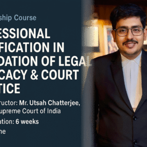 Foundation Course in Indian Court Practice & Procedure