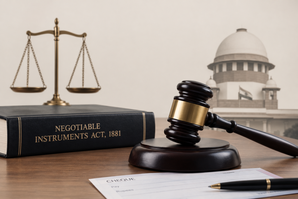 In Re: Expeditious Trial of Cases Under Section 138 of N.I. Act 1881 v. , 2021 INSC 257, [2021] 4 S.C.R. 257 (SC).